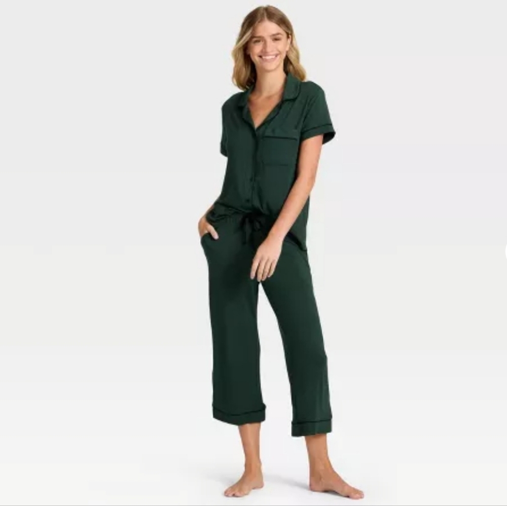 Arden Cloud Knit Modal Capri Pajama Set